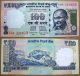 [2015] (pattern Of Increase Serial Number) 100 Rupees Rare 1 Pc Gem Unc Note Asia photo 1