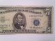 Old 1953 Five Dollar Bill $5 Blue Seal Silver Certificate Note - Vintage Money Small Size Notes photo 1