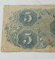1863 $5 Dollar Confederate States Currency Csa Civil War Note Paper Money: US photo 5