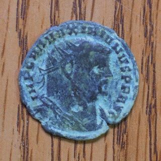 Maximian Antoninianus Ancient Roman Bronze Coin photo