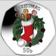 Isle Of Man 50 Pence 2013 Pf = Tradional Christmas= In The Christmas Card Coins: World photo 3