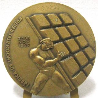 Factory Chocolate Regina / Art Bronze Medal photo