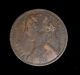 1870 Great Britain Penny Foreign Coin Km 748.  2 Circulated W/ Good Details UK (Great Britain) photo 2