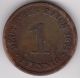 Germany,  Empire - 1874 A 1 Pfennig Km 1 Ef Xf German Coin Germany photo 1