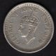 British India - 1944 - George Vi One Rupee Lahore Silver Coin Ex - Rare British photo 1