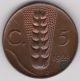 Italy - 1933 R 10 Centisimi Km 59 Au,  Nr.  Unc Iridescent Italian Coin Italy, San Marino, Vatican photo 1
