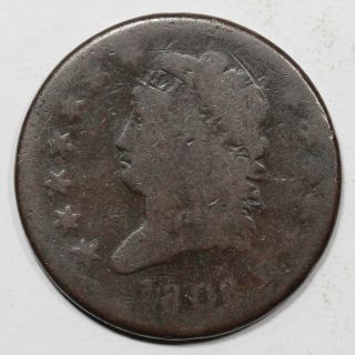 1808 S - 279 Classic Head Large Cent Coin 1c photo