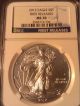 2012 Silver Eagle $1 / 1 Oz.  Bullion / Ngc Ms 70 First Release Coin Coins: US photo 8