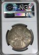 1887 Ngc Ms 63,  Great Britain Silver Double Florin Great Britain (15080602) Double Florin photo 3