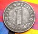 Xxx - Rare 1942 - B Nazi Swastika 1 Pf Coin Real Ww2 German Copper 3rd Reich Germany Germany photo 1