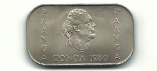 Tonga 1980 F.  A.  O 1 Pa ' Anga Unc Coin photo