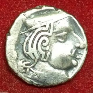 Ancient India Kshatrapa Silver Coin 2.  060gm.  Very Rare photo