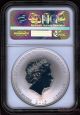 2016 P Australia Gilded Silver Lunar Year Of The Monkey Ngc Ms70 1 Oz Coin Gilt Australia photo 1