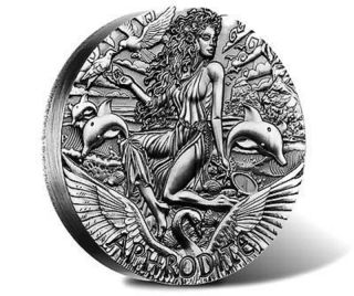 Tuvalu 2015 Goddesses Of Olympus Aphrodite $2 2 Oz Silver Australia Perth photo