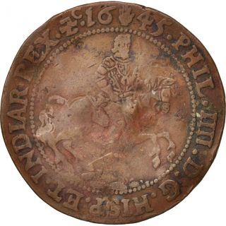 [ 407078] Pays - Bas,  Token,  Spanish Netherlands,  Philippe Iv,  Anvers,  1645, . photo