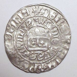 Medieval Europe - Bohemia - Wenceslaus Ii (1278 - 1305) Prager Groschen - Silver photo