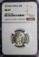 Chile Silver 1916 So 20 Centavos Ngc Ms67 Top Graded Coin By Ngc Km 151.  4 Chile photo 1