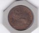 1861 Queen Victoria Half Penny (1/2d) Bronze British Coin UK (Great Britain) photo 1