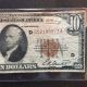 1929 Federal Reserve Note $10 National Currency Cleveland,  Ohio Small Size Notes photo 3