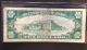 1929 Federal Reserve Note $10 National Currency York,  Ny Extra Small Size Notes photo 4