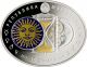 Macedonia 2014 10 Denars Zodiac Signs - Taurus Silver Proof Coin Cobalt Glass Australia & Oceania photo 1