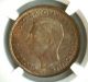 1946 Bronze Australian 1 Pence One Cent Penny Coin Ngc Graded Ms 63 Rb Australia photo 3