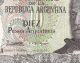 Argentina Replacement $a 10.  - P - 313 Nd (1984) Unc 2616 Paper Money: World photo 1