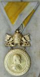 Vatican Pope Pius Xi Benemerinti Bene Merenti Silver Vermeil Order Medal W/ Case Exonumia photo 2