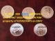 Last Coin 2015 1oz Each Silver £2 Britannia Lunar Privy Sheep / Ram (on Rim) Exonumia photo 9