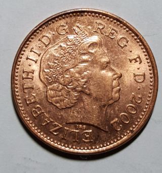 2002 One Penny Great Britain/uk Coin photo