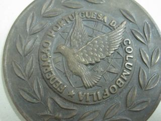 Portuguese Federation Of Pigeon Vi National Exhibition 1977 Bronze Medal photo