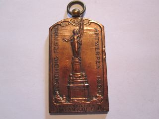 Antwerp/1904/musiccontest/der Fransche Furie By Baetes/ Big Bronze Medal photo