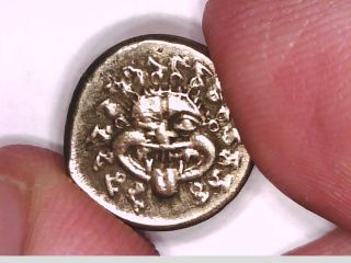 Asia Minor Greek Greece Thrace Apollonia Pontika Silver Drachm Ancient Coin Gift photo