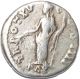Authentic Emperor Antoninus Pius,  Ar Silver Denarius - Rev.  Pax - C74 Coins: Ancient photo 1