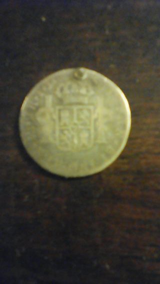 1794 Carolus Llll 8 Reales Silver Coin Mexican Dollar photo