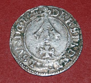Silver Medieval German Taler Coin [1625] - Very Scarce photo