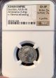Domitian Ancient Roman Silver Denarius Ngc Certified Choice Vf 12 Caesars 3.  5g Coins: Ancient photo 1