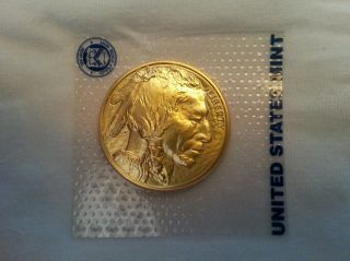 2014 Buffalo 1oz.  9999 Gold Coin - Us photo