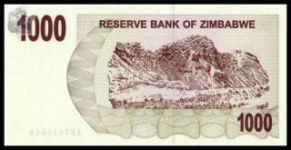 Zimbabwe 1000 Dollar,  2006,  Unc photo