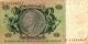 Xxx - Rare 50 Reichsmark Third Reich Nazi Banknote 1933 Good Cond Europe photo 1