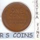 1940d Extra Fine Plus Lincoln Cent Very For This Tough Date 1730 Small Cents photo 1