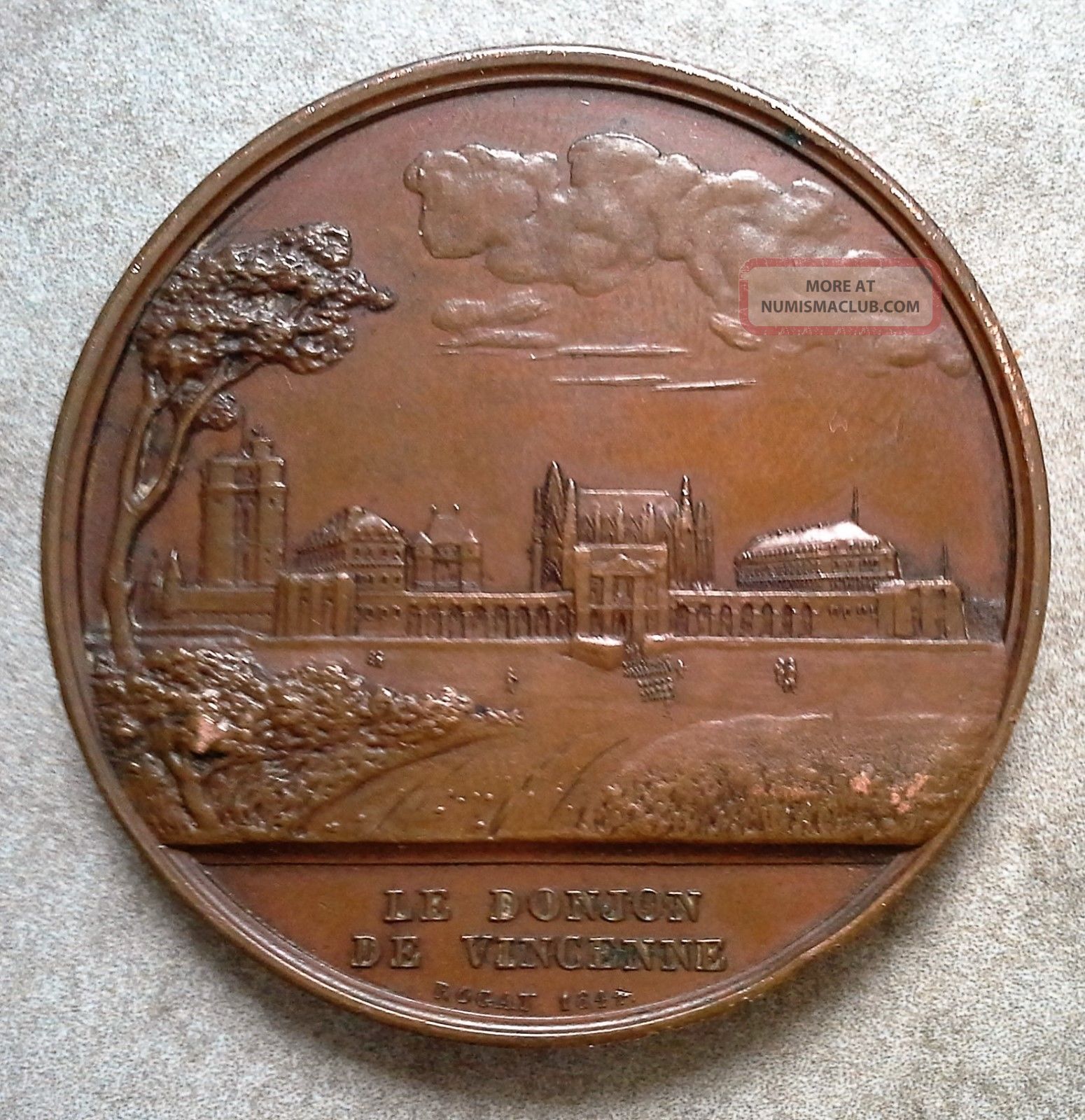 Historic Copper Medal 14 July 1789 Capture Of Bastille Prise De La Historic Copper Medal 14 July 1789 Capture Of Bastille Prise De La