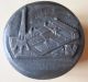 Rare 1889 Paris Exposition & Eiffel Tower French Steel Die Hub For Medal Struck Exonumia photo 1