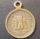 Antique Rare Medal/ Token Kings Men Gentlemens Toiletries Fired In 23 Karat Gold Exonumia photo 1
