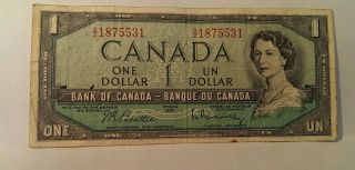 Bank Of Canada 1954 Issue,  5531 photo