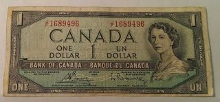 Bank Of Canada 1954 Issue,  9496 photo