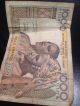 Africa West Africa State 1000 Mille Francs Banknote Very Scarce 1980 To 1990 Africa photo 2