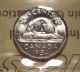 Canada Elizabeth Ii 1954 Sf Five Cents - Iccs Ms - 64 (xba 520) Coins: Canada photo 1