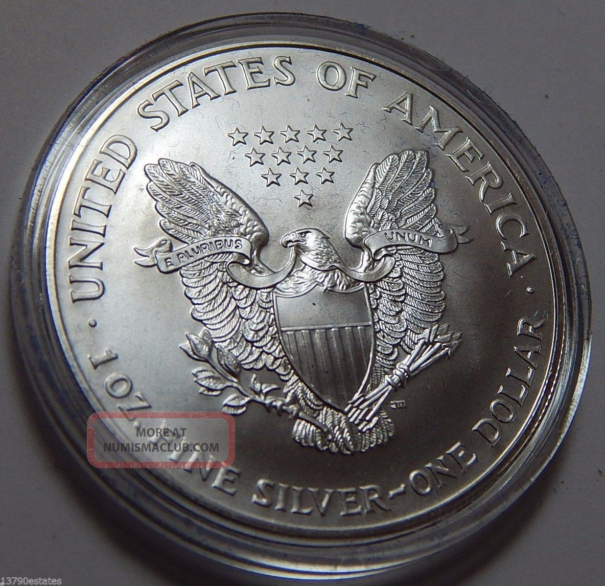 1999 Colorized American Silver Eagle Dollar Bullion Coin