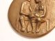 Religious Bronze Medal: Holy Family And Christmas Star: Rev.  German Message Exonumia photo 4